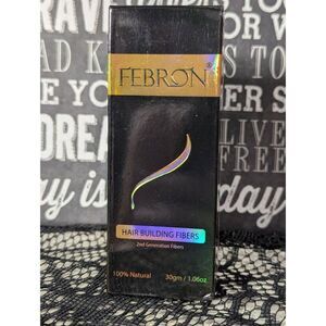 Dark Brown Febron Hair Fibers - NEW